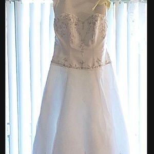 Casablanca Cinderella-inspired Wedding Gown, Cathedral Veil, Pouches, Petticoat